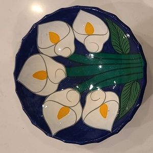 Talavera Spanish/ Mexican Pottery dish